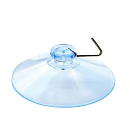 Sterke sugekopper med krok 50-pak Gjennomsiktig 20 mm