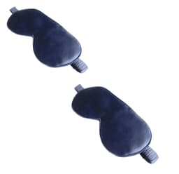 Sovmask mullbärssilke 2-pack Mørke blå