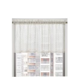 Kort gardin Beige 132x46x1 cm