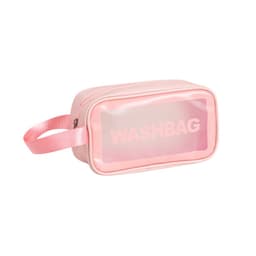 Meikkilaukku Vaaleanpunainen