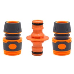 Hageslangekoblingssett 4-punkts oransje