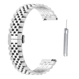 Justerbar Universal 22 MM femrads pärlorm Sølv