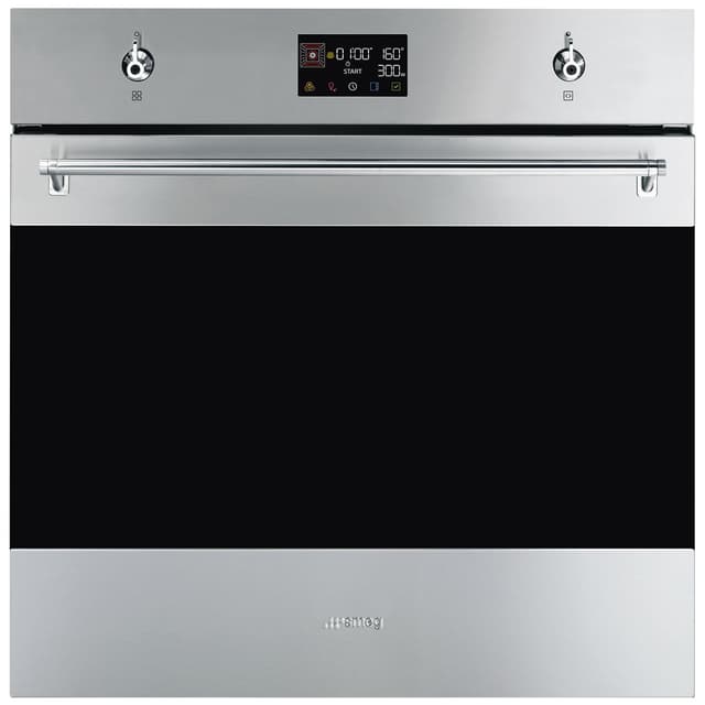 Smeg Classic Indbygningsovn med mikro SO6302M2X (rustfrit)