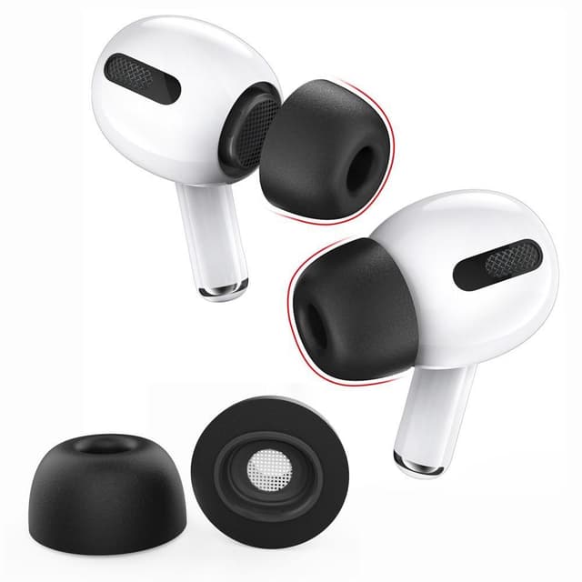AHASTYLE AirPods Pro 1/2 Ørepropper med Memory Foam Sort - Small