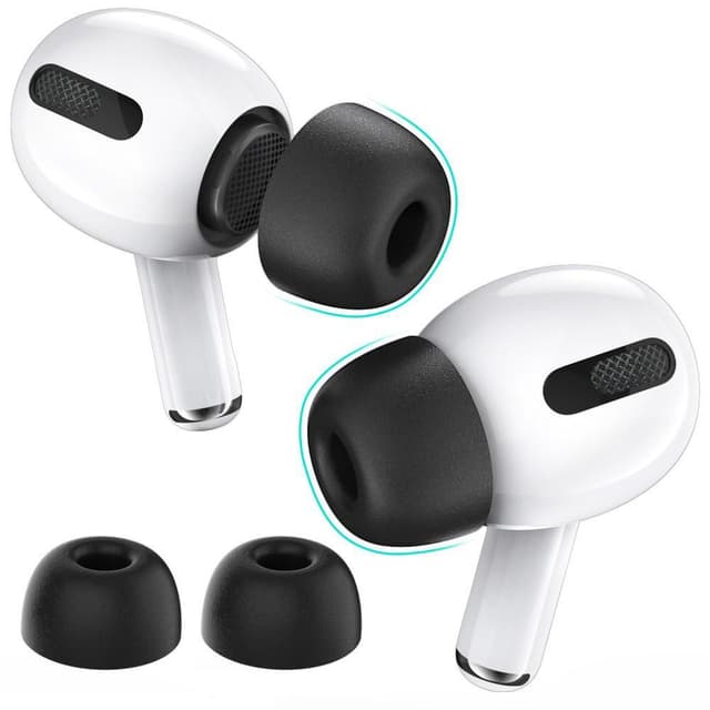 AHASTYLE AirPods Pro 1/2 Ørepropper med Memory Foam Sort - Large
