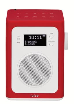 JUICE Portable kannettava radio SJUPRE14E (punainen)