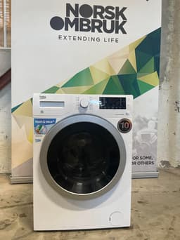 Beko vask/tørk EHTV8733XS1 - brukt