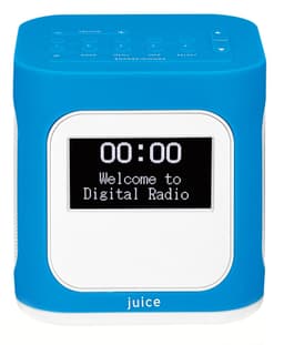 Juice Time Bärbar Radio SJUTBU14E (blå)