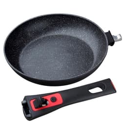 Herzberg Stekpanna med avtagbart handtag, 28cm