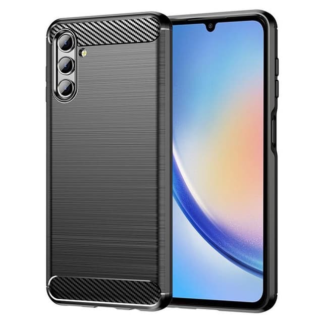 Børstet silikone cover Samsung Galaxy A24 4G