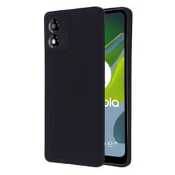 Liquid silikone cover Motorola Moto E13 - Sort