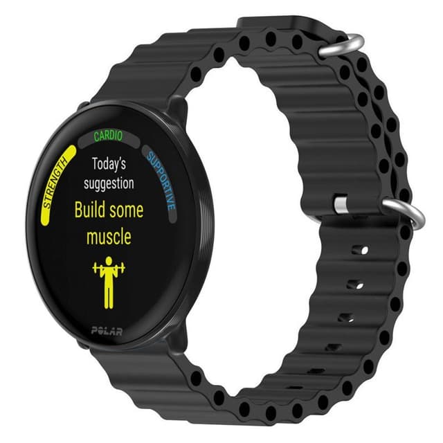 Ocean klockarmband till Polar Ignite 3 - Svart