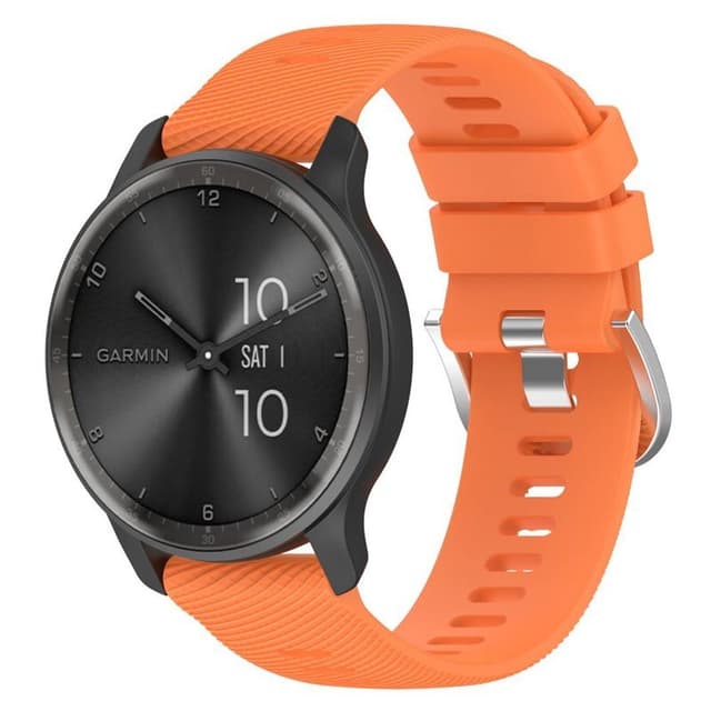 Pure urheiluranneke Garmin Vivomove Trend - Oranssi