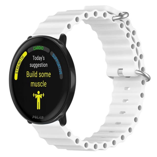 Ocean klokkereim for Polar Ignite 3 - Hvit