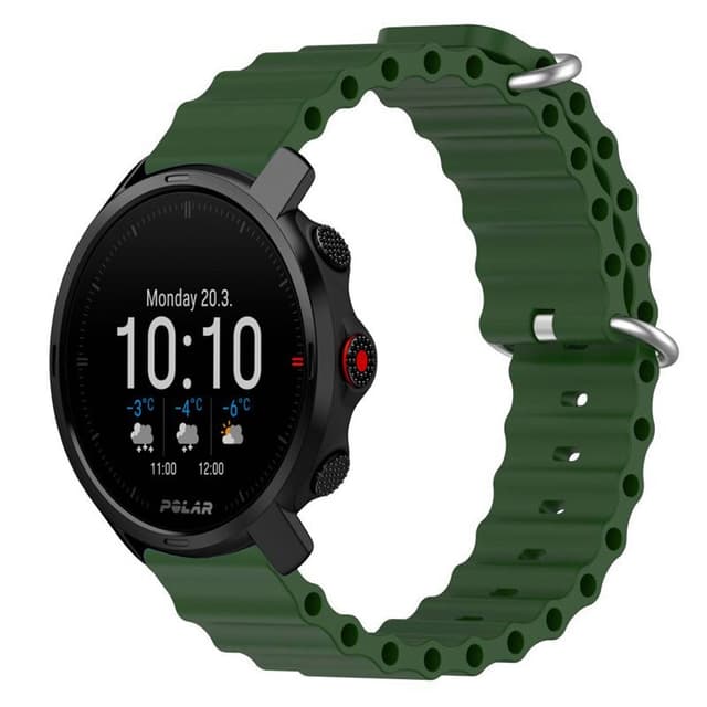 Ocean klockarmband till Polar Grit X - Army