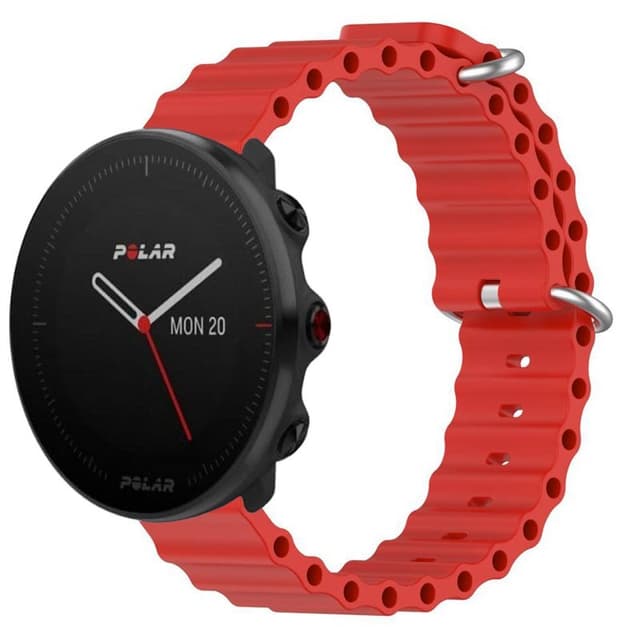 Ocean klockarmband till Polar Vantage M - Röd