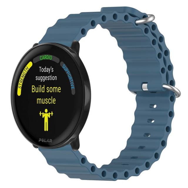 Ocean klockarmband till Polar Ignite 3 - Gråblå