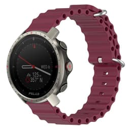Ocean klockarmband till Polar Grit X Pro - Wine