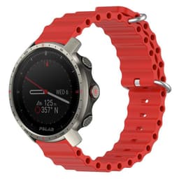 Ocean klokkereim for Polar Grit X Pro - Rød