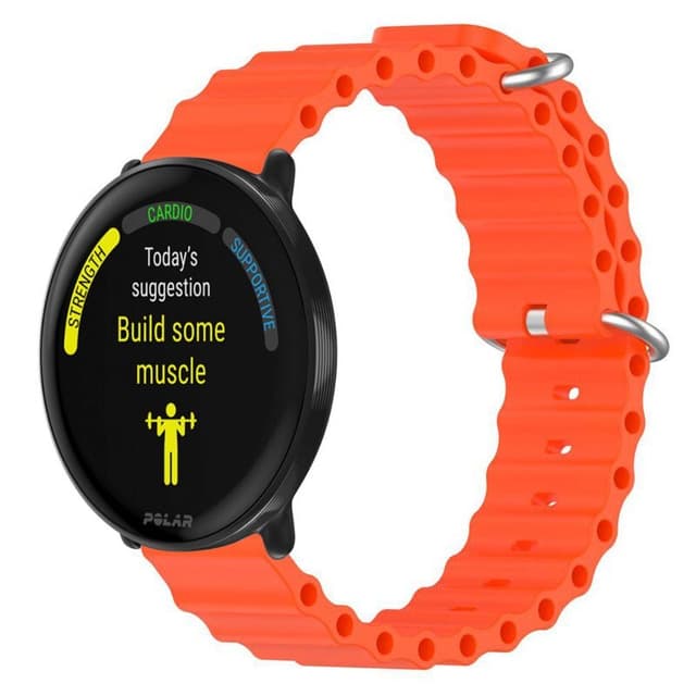 Ocean klockarmband till Polar Ignite 3 - Orange