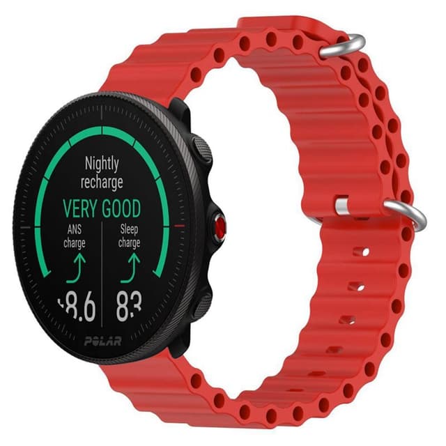 Ocean klockarmband till Polar Vantage M2 - Röd