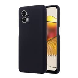Liquid silikon skal Motorola Moto G73 - Svart