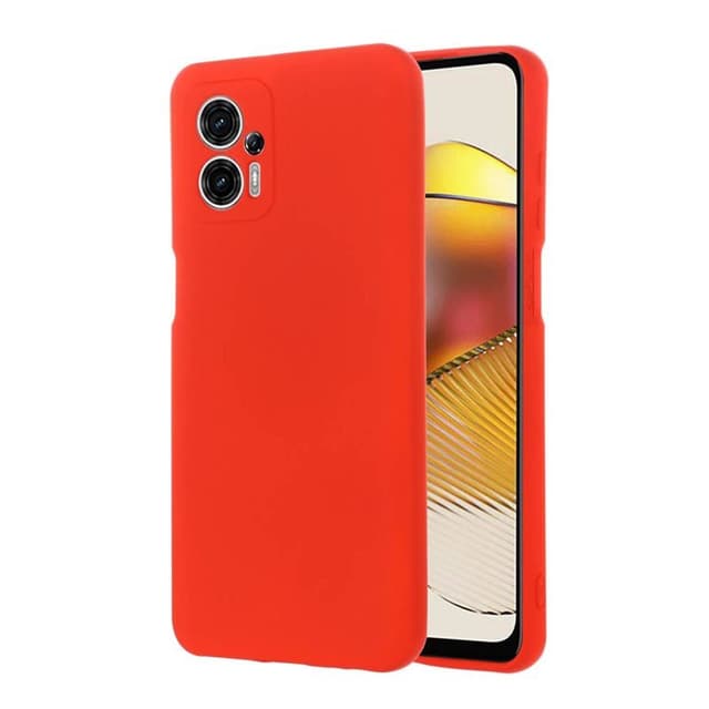 Liquid silikon skal Motorola Moto G13 - China Red