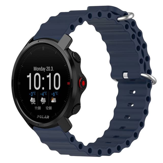 Ocean klockarmband till Polar Grit X - Mörkblå