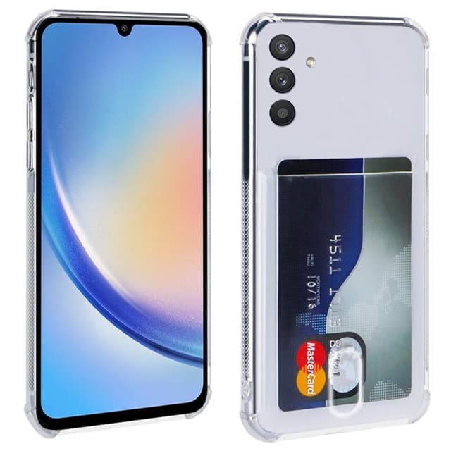 Silikoninen kansi korttipaikalla Samsung Galaxy A24 4G