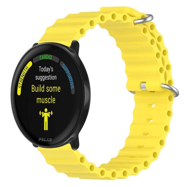 Ocean klockarmband till Polar Ignite 3 - Gul