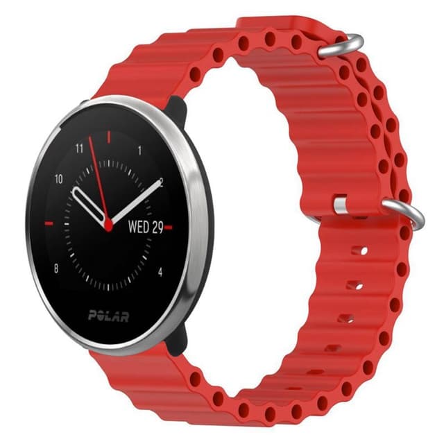 Ocean klockarmband till Polar Ignite - Röd