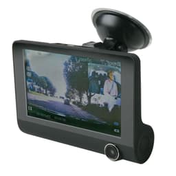 Bilkamera 2-vejs - 1080p HD DVR Dash Cam m/8GB Micro SD Kort