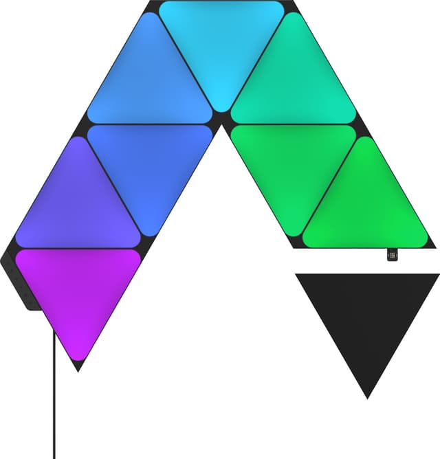 Nanoleaf Shapes Triangles startpakke NL47-0102TW-9PK