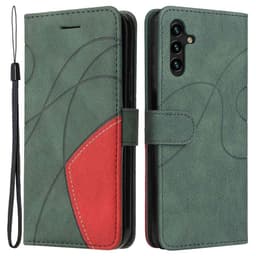 KT Plånboksfodral till Samsung Galaxy A14 5G - Grön/Röd