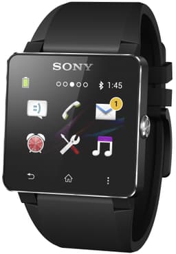 Sony SmartWatch2 SW2 älykello (musta/silikoni)