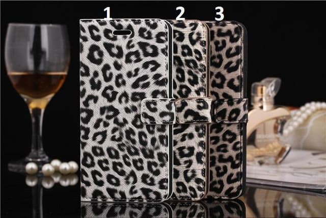 Iphone 6 Plus 5.5"" Plånboksfodral / Fodral Leopard