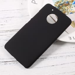 Lenovo Moto G5 Skal Plastskal Rubberized - Svart