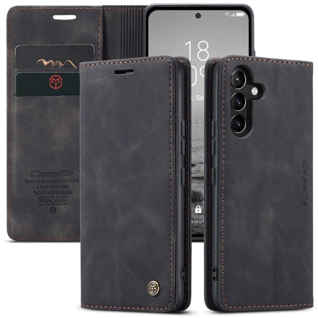CASEME Plånboksfodral Samsung Galaxy A54 5G - Svart