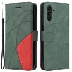 KT Plånboksfodral till Samsung Galaxy A34 5G - Grön/Röd
