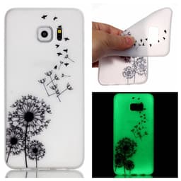 Samsung Galaxy S7 Edge Skal Glow in the dark - Fly Dandelion