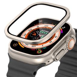 Smart urkasse med skærmbeskytter Sølv 49 mm Apple Watch 8