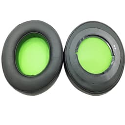 Öronkuddar fårskinnsläder 1 par Svart Razer Kraken 7.1 V2