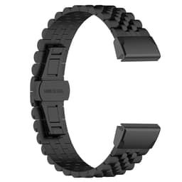 Klokkebånd i rustfritt stål Sort 22 mm Garmin Fenix 5 / 6 / 7 / Descent G1 / Instinct 2 / Forerunner 955