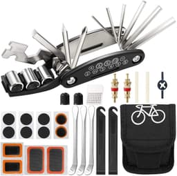 Cykelreparationssats & cykeldäckspumpset