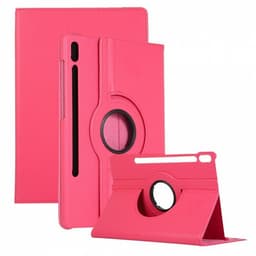 Fodral för Samsung S7+ T970 12.4"", Roterbar 360°, Mörkrosa