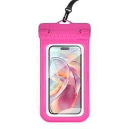 Vattentät telefonväska IPX8 Rosa