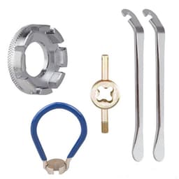 Polkupyörän puoliavaimen rengasvipu pyörän korjaussarja 5-osainen