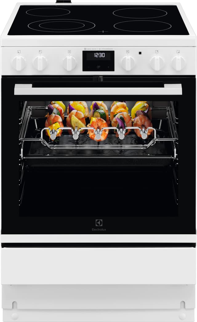Electrolux Serie 600 Keramikspis LKR66449SW (60cm 400 volt)