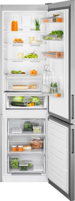 Electrolux kombiskap LNT5ME36U0 (rustfritt stål)