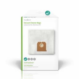 Nedis Støvsugepose- | 4 stk. | Syntetisk | Mest solgt for: Electrolux | Hvit